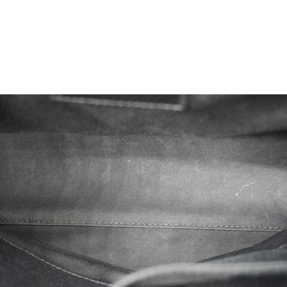 Yves Saint Laurent  Loulou Small Monogram Calfskin Y Quilted Backpack Black main image 9
